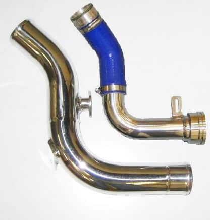 <p>These pipes replace the plastic pipework from the&nbsp; turbo to intercooler and the plastic pipe between the intercooler and throttle body.</p>