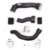 <p>Designed as a direct replacement for the OEM plastic boost pipes used on the Mini F56 JCW models. Manufactured in Aluminium tube with CNC machined couplers. Smoothed formed mandrel bent aluminium single piece pipe work with hand TIG welded coupler providing an unrestricted internal flow. High quality silicone hoses. To ensure an OEM quality fit both hard pipes have been carefully contoured to fit in the restricted space between the engine and chassis. No further modifications are necessary to the bodywork or pipework.</p>
