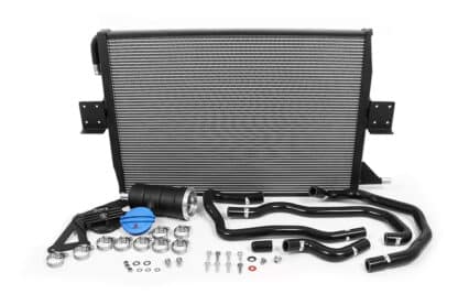 you will need to look at the current setup you have fitted from the factory : if you have one or two chargecooler radiators as standard