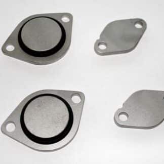 <p>These blanking plates have been CNC machined to ensure a perfect fit without distortion or leakage. These allow the removal and replacement of the EGR valve on the Land Rover TDV6 2.7L DISCOVERY 3 (up to 2006 on a 5A or 6A Chassis).</p>