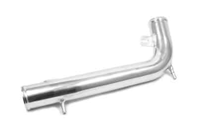 <p>Forge have created this precision CNC mandrel bent aluminium pipe that replaces the restrictive original Ford plastic pipe between the intake and turbo inlet