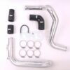 An alloy and silicone replacement boost pipe kit for the Megane 225/230. The silicone couplers are available in a choice of red