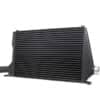 This front mounting intercooler kit has been designed as an upgrade for the Audi S4 B9 and fits the Audi A4 B9.