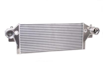 Uprated front mounting intercooler for the VW T5 bus or van variants. Although significantly larger than the original intercooler