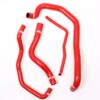 together with the upper and lower header tank hoses (the lower hose is in two pieces from Ford