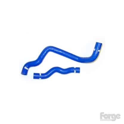 <p>A pair of silicone coolant hoses in a choice of red