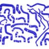 &lt;p&gt;A (very) complete set of coolant hoses for the Audi RS3 5 cylinder engine - 28 hoses in all&lt;/p&gt;