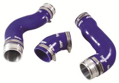 &lt;p&gt;This kit comprises of three silicone hoses complete with CNC alloy couplers and the highest quality stainless clamps. These hoses will withstand greater temperatures and pressures compared with the OEM hoses and they look fantastic. The hoses replace the two intercooler hoses and also the throttle body hose. Please note: If you have installed a Forge Twintercooler