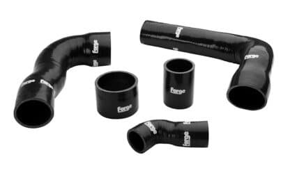A set of five silicone boost hoses for the Ford Focus RS MK2