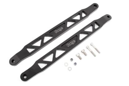 they will not only improve the aesthetics of your engine bay they will also help to reduce chassis flex