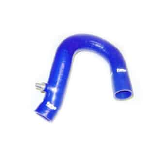 <p>This 4 ply silicone air intake pipe has a smooth radial curvature
