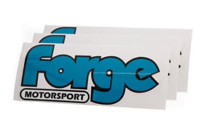 &lt;p&gt;A pack of 3 Forge Motorsport vinyl stickers. These are 6&quot; x 2.5&quot; approximately. Self adhesive on the rear with a removable clear film&nbsp;to the front