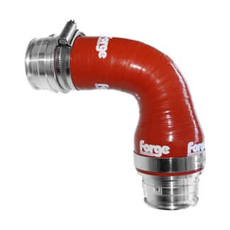 <p>This replacement hose and alloy couplers is an essential upgrade for all owners with tuned cars running higher boost pressures. The hose is made from Fluoro silicone (available in ochre colour only) with Nomex re-inforced lamination. This combination can withstand the high temperatures associated with being fitted so close to the turbocharger and withstand the oil that may accumulate within the hose