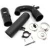 especially at the critical area where the inlet tract meets the turbo increasing the size from 48mm to 63mm diameter. We have also eliminated the ribbed areas and noise chambers with the goal to create the smoothest possible air flow to the turbo.</p>