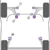 Powerflex Exhaust Mount - Cat Section - GTV & Spider 2.0 & V6