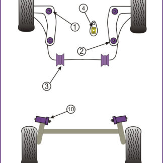 Powerflex Handling Pack - 1007 (2005 - 2009) - PF12K-1001