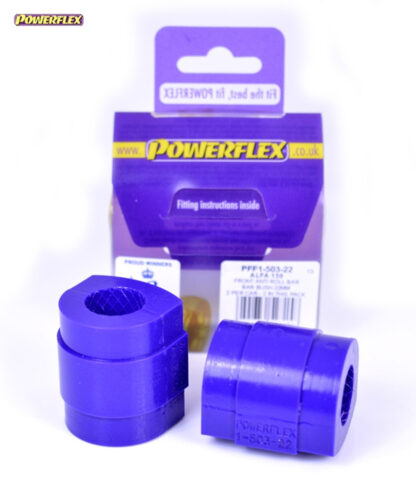 Powerflex Front Anti Roll Bar Bushes 22mm - Spider (2005-2010) - PFF1-503-22