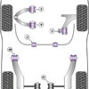 Powerflex Track Front Upper Arm Rear Bushes