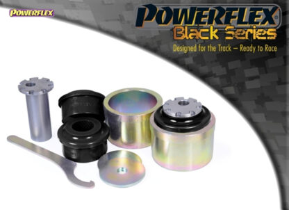 Powerflex Track Front Lower Radius Arm to Chassis Bushes Caster Adjustable - S5 (2007 - 2016) - PFF3-802GBLK