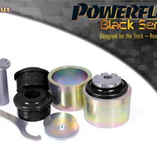 Powerflex Track Front Lower Radius Arm to Chassis Bushes Caster Adjustable - S5 (2007 - 2016) - PFF3-802GBLK
