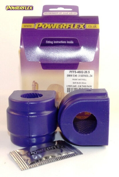 Powerflex Front Anti Roll Bar Mounting Bush 26.5mm - E46 3 Series Compact - PFF5-4602-26.5