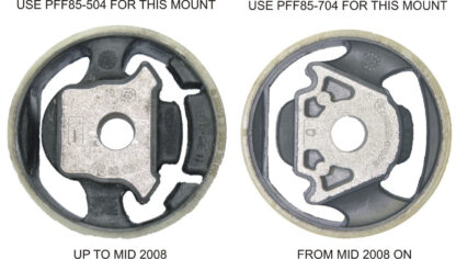 Powerflex Lower Engine Mount Insert (Large) Diesel  - TT MK2 8J (2007-2014) - PFF85-504R