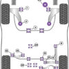 Powerflex Track Rear Upper Wishbone Outer Bushes - A3 FWD With Multi-Link 8Y (2020 on) - PFR85-513BLK