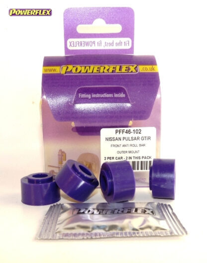 Powerflex Front Anti Roll Bar Outer Mount - Sunny/Pulsar GTi-R (1990-1994) - PFF46-102
