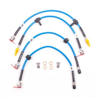 <p>A set of 4&nbsp;ultra-high performance brake lines for the Ford Focus ST250 Mk3. These are a direct replacement/upgrade for the OEM brake line set and require no further modifications to fit.</p>