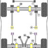 Powerflex Heritage Front Bump Stop Lowered - 40mm - Range Rover Classic (1970 - 1985) - PF32-130-40H
