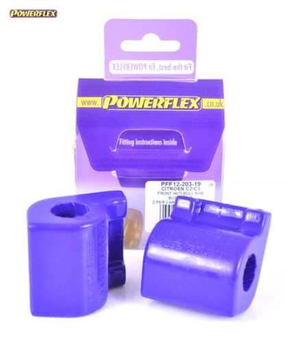 Powerflex Front Anti Roll Bar Bushes 19mm - C3 (2002-2010) - PFF12-203-19
