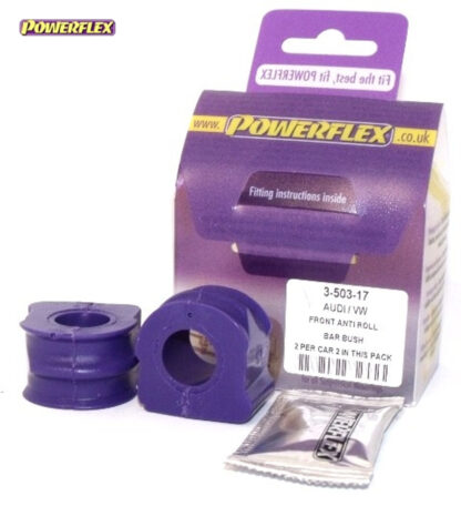 Powerflex Front Anti Roll Bar Mounting 17mm - TT Mk1 Typ 8N 4WD (1999-2006) - PFF3-503-17