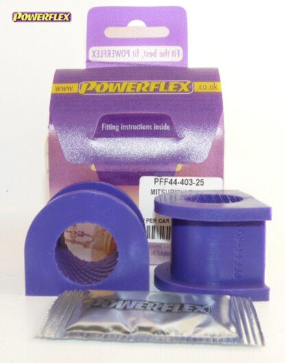 Powerflex Rear Anti Roll Bar To Chassis Bushes 25mm - Lancer Evolution 10 CZ4A (10/07-) - PFF44-403-25