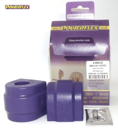 Powerflex Front Anti Roll Bar Bushes 23mm - E46 3 Series Xi/XD (4 Wheel Drive) - PFF5-4602-23