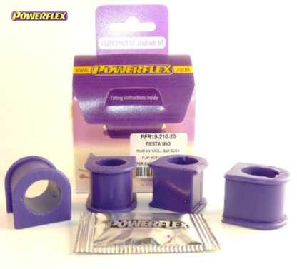 Powerflex Rear Anti Roll Bar Mounting Bushes 20mm - Fiesta Mk3 inc RS Turbo (1989-1996) - PFR19-210-20
