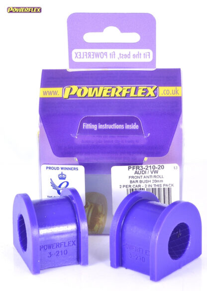 Powerflex Rear Anti Roll Bar Bushes 22mm - S4 inc. Avant (2001-2005) - PFR3-210-22