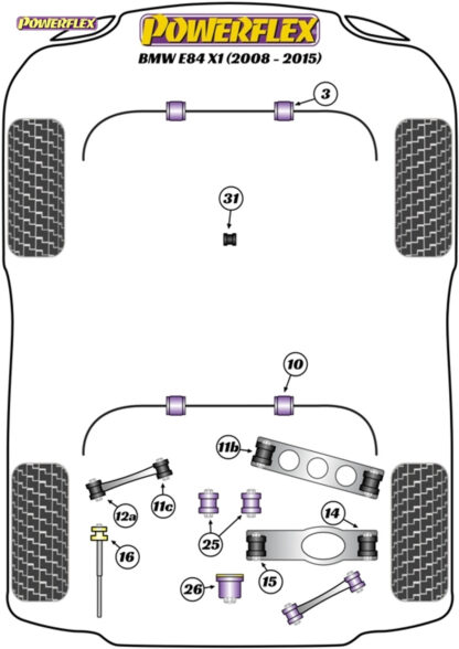 E92 & E93 3 Series M3 (2006-2013) - PFR5-425