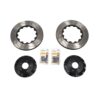 Clubsport by Auto Specialists Two-Piece Front Brake Disc Set Up for Focus RS Mk3.