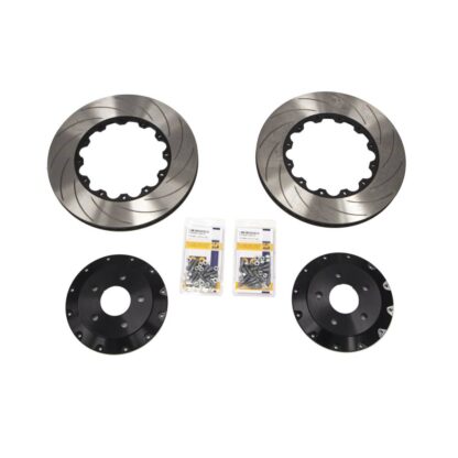 Clubsport by Auto Specialists Two-Piece Front Brake Disc Set Up for Focus RS Mk3.