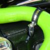 The perfect finishing touch to your Focus RS Mk2 - Machined Finish.Replaces fords ugly Black Hexagonal posts with stainless steel polished items
