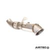 which effectively improves the engine’s breathing by allowing it to expel gases more quickly. This in return means faster throttle response