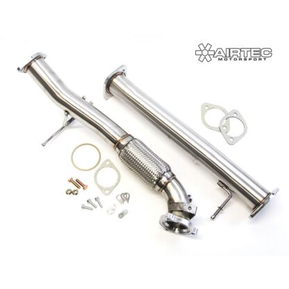 This de-cat and downpipe package includes:&nbsp;&nbsp;AIRTEC Motorsport 3" Downpipe&nbsp;De-catGasketsBoltsDesigned and finished in the UK