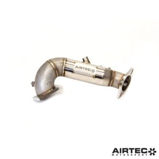 <p>By removing the original restrictive catalytic converter located within the factory OEM downpipe