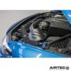 sound and aesthetics within the engine bay.Featuring a large cotton air filter