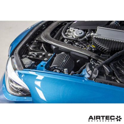 we’ve created a comprehensive solution to improving the car’s original air intake system to allow more flow whilst maintaining low intake temperatures