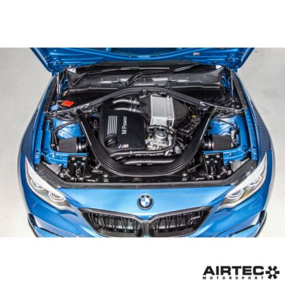 we were keen to develop an extensive intake package for the S55-engined models to offer significant improvements.Featuring twin free-flowing cotton air filters that link to improved and enlarged aluminium intake pipes