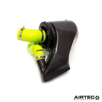 please select from the menu.Features:Made from genuine carbon fibre with a high quality gloss finishHuge Group A cone filter element housed insideFully enclosed design to ensure minimum heat soak5-ply 6mm thick quality silicone Pro HosesProven to increase power on the rolling roadPower gains of 10-20 bhp (depending on spec of car)Noticeable difference in performancComes assembled and ready to install in a matter of minutes AIRTEC part no: ATIKFO14