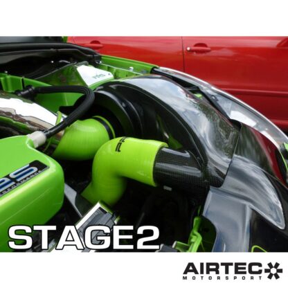 please select from the menu.Features:Made from genuine carbon fibre with a high quality gloss finishHuge Group A cone filter element housed insideFully enclosed design to ensure minimum heat soak5-ply 6mm thick quality silicone Pro HosesProven to increase power on the rolling roadPower gains of 10-20 bhp (depending on spec of car)Noticeable difference in performancComes assembled and ready to install in a matter of minutes AIRTEC part no: ATIKFO14