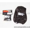 Proven on big power Cosworths for over 15 years and now available for the Focus RS Mk2.The huge Cosworth cone filter is available with Pro-Hose joiner & comes with stainless jubilee clips from the alloy trumpet to induction pipe.Choose silicone hose colour from options.The ultimate induction noise sound and waste gate chatter.Large cotton designed filter with specifically machined alloy trumpets for Focus RS Mk2 fitment.Supplied with NEW black AIRTEC Motorsport filter.AIRTEC part no: ATIKFO15