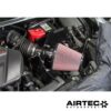 performance and sound.The filter is protected from warm air within the engine bay by a laser cut shield and the replacement intake pipe that comes as part of the kit has been increased in size to improve internal capacity. Made from aluminium